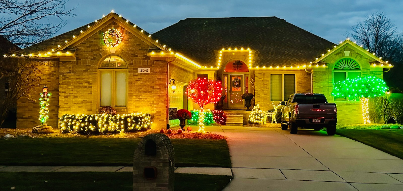 Professional Christmas Lights Installed in Shelby Township, MI in Macomb County
