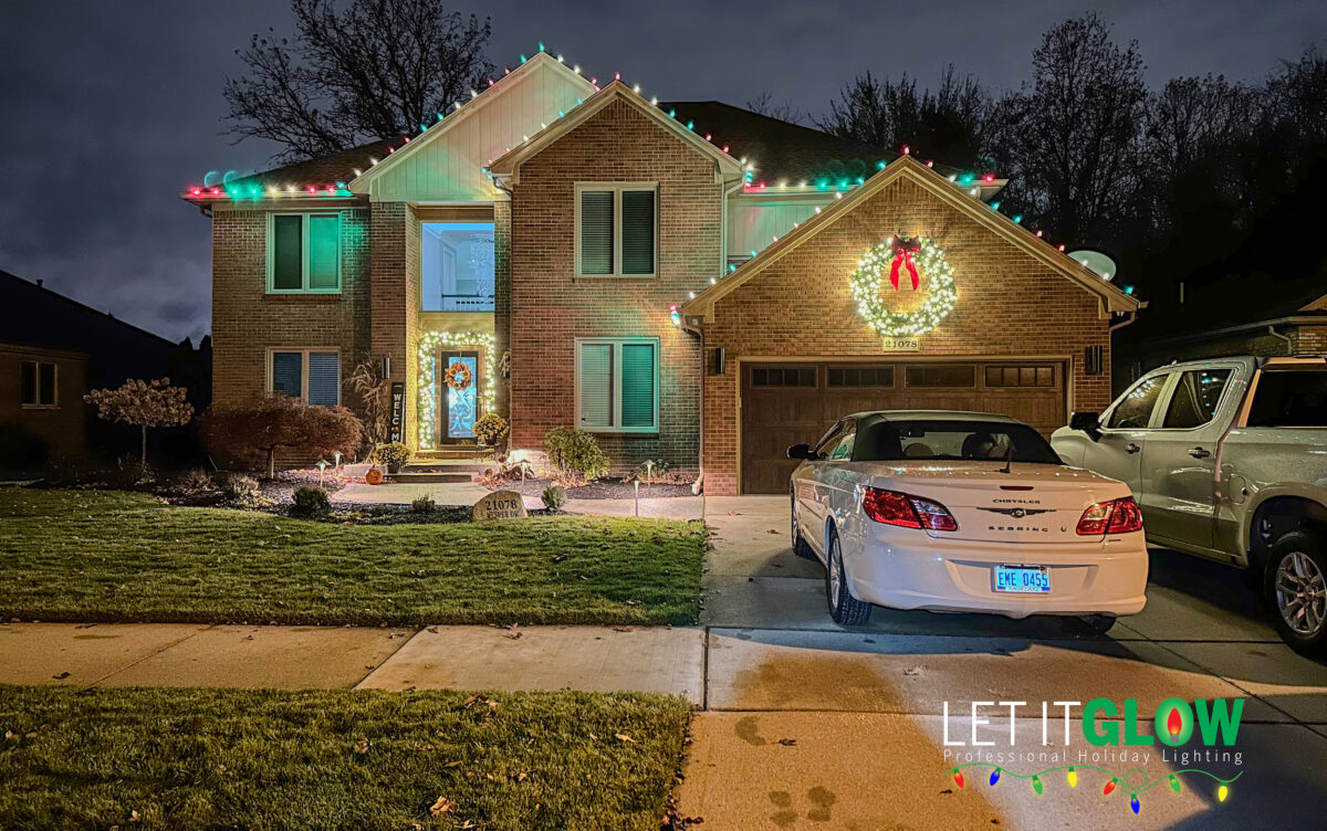 Shelby Township Christmas Light Installation