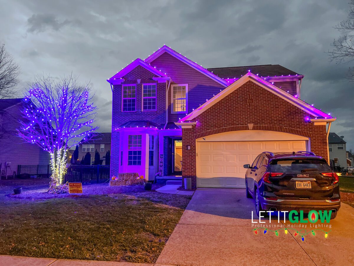 Custom Holiday Lights in Macomb, Michigan